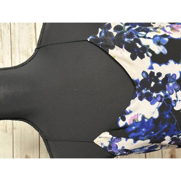 Express multicolored reversible chiffon floral camisole tank top Size XS - Picture 2 of 6